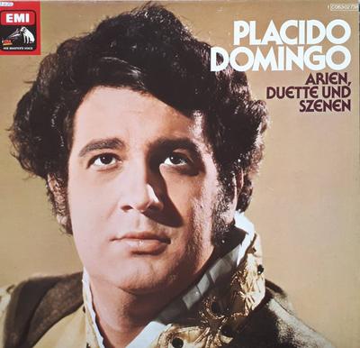 LP Record PLACIDO DOMINGO - Arien, Duette Und Szenen C06302738 EMI, His Master Germany Classical Used