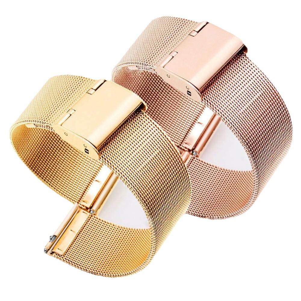 Milanese Mesh Watch Strap 0.4 Line, 304L Stainless Steel, Quick Release, Universal Fit