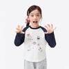 Girls' Cotton Long-Sleeve Print T-shirt