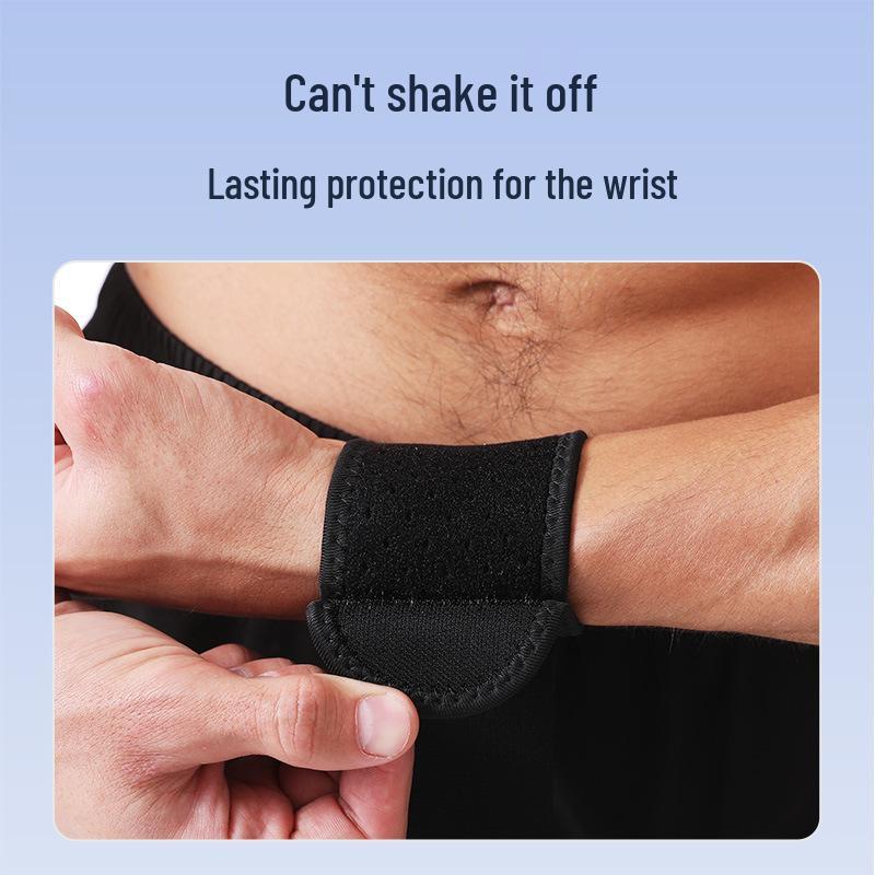 Wristband Elastic Compression Sports Bandage - Sweat-Absorbent, Breathable Hand Protection for Basketball, Badminton, Weightlifting, Men & Women