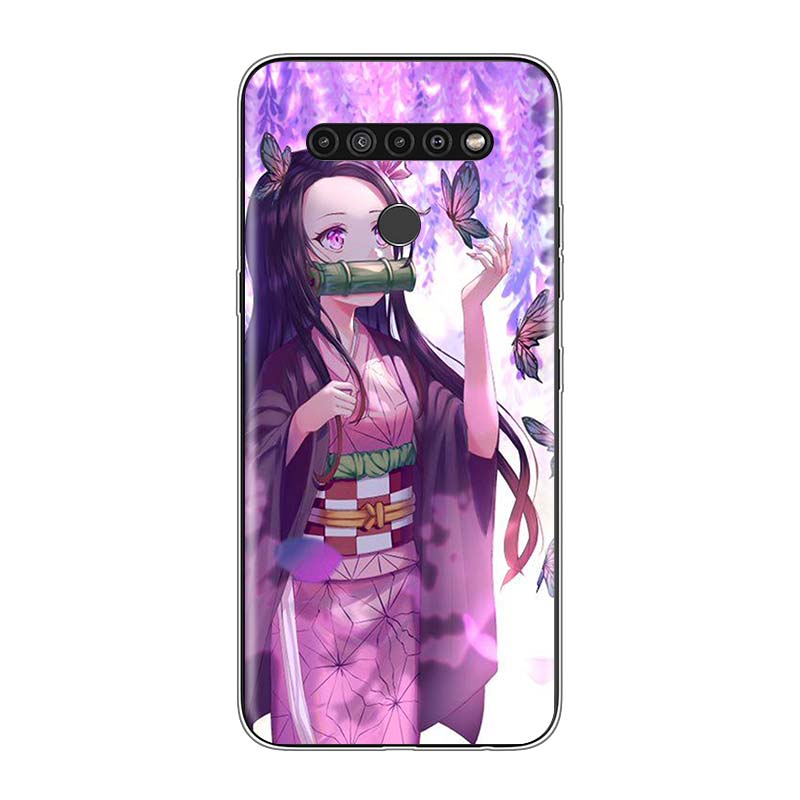 Demon Slayer Kimetsu No Yaiba For LG V60 V50S V50 G8X G8S G8 G7 ThinQ 5G K61 K51S K41S K30 K20 Q60 Q9 Soft Phone Case