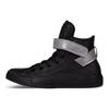 Converse Sneakers da donna Chuck Taylor All Star Brea Hi Riflettenti Nere Argento 553422C