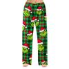 Women's Christmas Print Flannel Pajama Pants Loose Fit Sleep Bottoms for Holiday Lounging