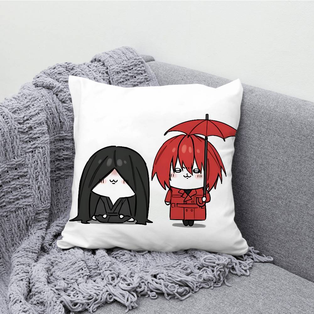 Mr Crawling H-Homicipher Pillow Case For Sofa Decor Car Office Room Printing Cushion Cover Decorations and Protector