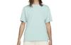 T Shirts Men's Green Crew Neck Moderate Straight Fit DB9976-382