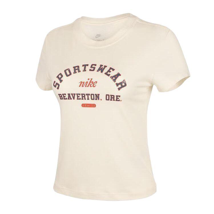 

Nike Sportswear Nsw Phoenix Ss Slim Comfortable Letter Pullover T-Shirt Women Tops HV4975-110 M