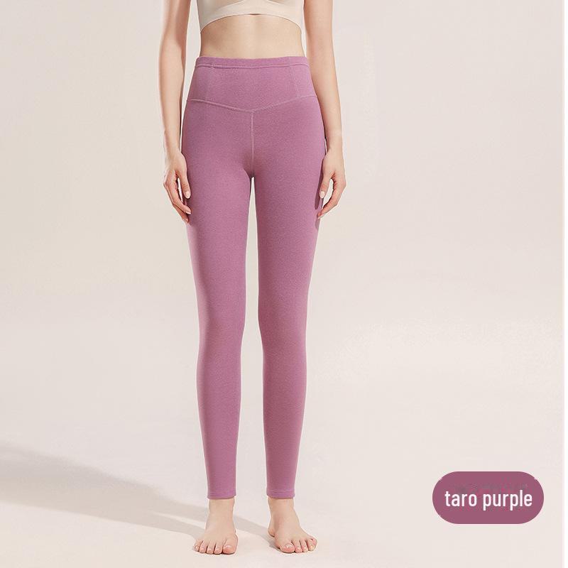 

Теплые женские леггинсы с высокой талией и двухсторонним начесом — большие размеры, облегающие, утолщенные, на осень XXL