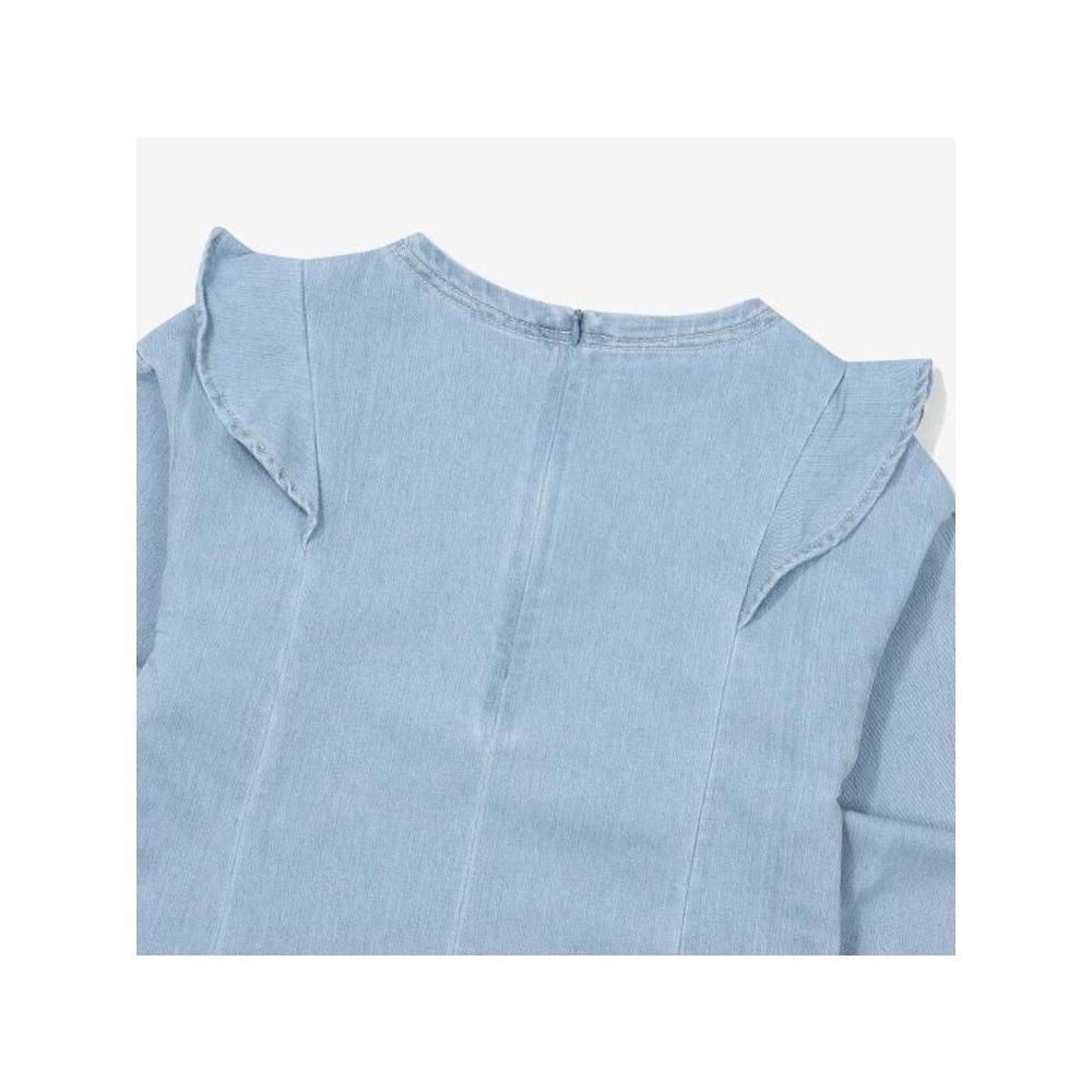 [fila Kids] Girls Denim Dress  Fk2opf1110f Lde  q0zFk2opf1110fLde