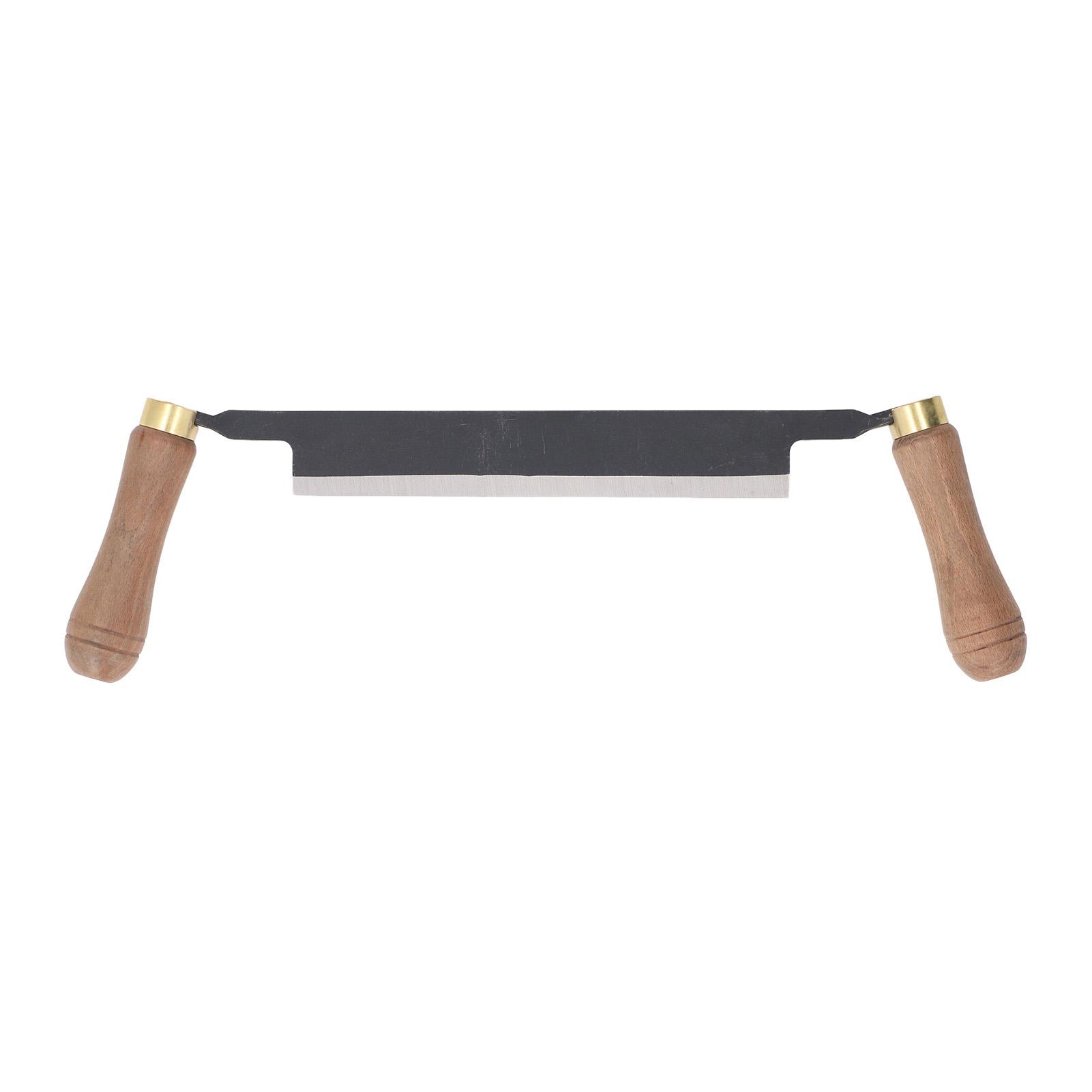 

8-дюймовый прямой скобель для коры дерева с ножнами, двухручный инструмент для окорки дерева