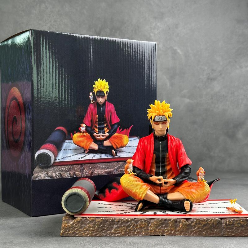 

Naruto Sage Mode Meditation Figure - GK Uzumaki Resonance Series Anime Model Ornament