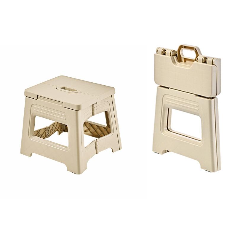 Plastic Folding Stool, Outdoor Toilet Carrying Bench, Adult Train Seat, Fishing Stool, Retractable Stool, Bathroom Low Stool