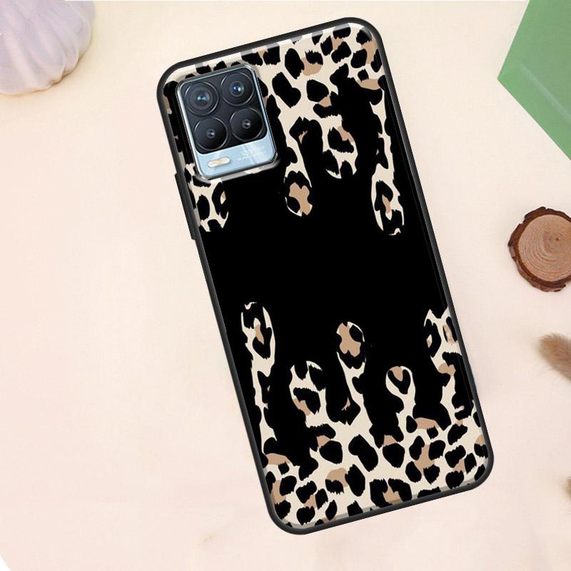 

Fashion Leopard Print Case For Realme 15 Pro GT7 GT6 C75 C65 C67 C61 C53 C55 C51 C35 C63 C71 11 12 13 14 Pro Plus Realme C31