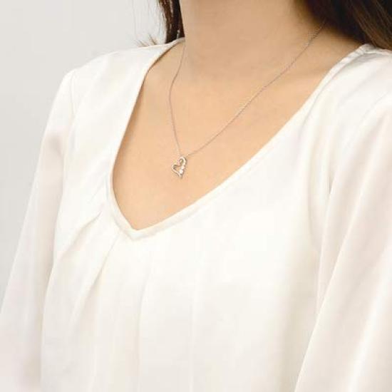 Crossfor New York Silver Chain Necklace by JWell Women's NYP-158-3SS