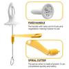 Rotate Potato Slicer 3 String Twisted Potato Slice Cutter Spiral DIY Manual Creative Kitchen Gadgets Vegetables Spiral Knife