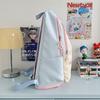 Junior School Student Schoolbag Color Contrast Backpack Girl College Style Backpack