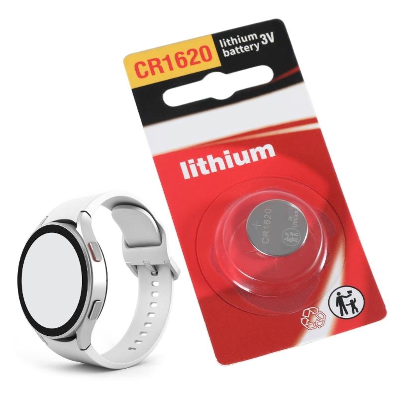 CR1620 Coin Cell Battery 3V Single Pack, Lithium Button Cell High Energy for Toys, Remotes, and Electronic Devices