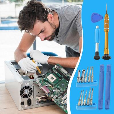Gamepad Repair Tool Practical Ergonomic Precision Hotfix Tool Professional Lightweight Teardown Kit Reasonable Screwdriver Set