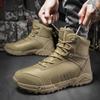 Mid-Height Waterproof Adventure Boots - Non-Slip, Wear-Resistant, All-Season Tactical Workwear