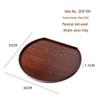 Abay Japanese Style Wooden Tea and Snack Tray
