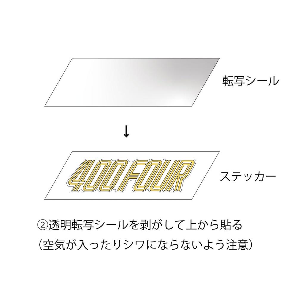 [621] CB400F Side Cover Decal Side Cover Sticker