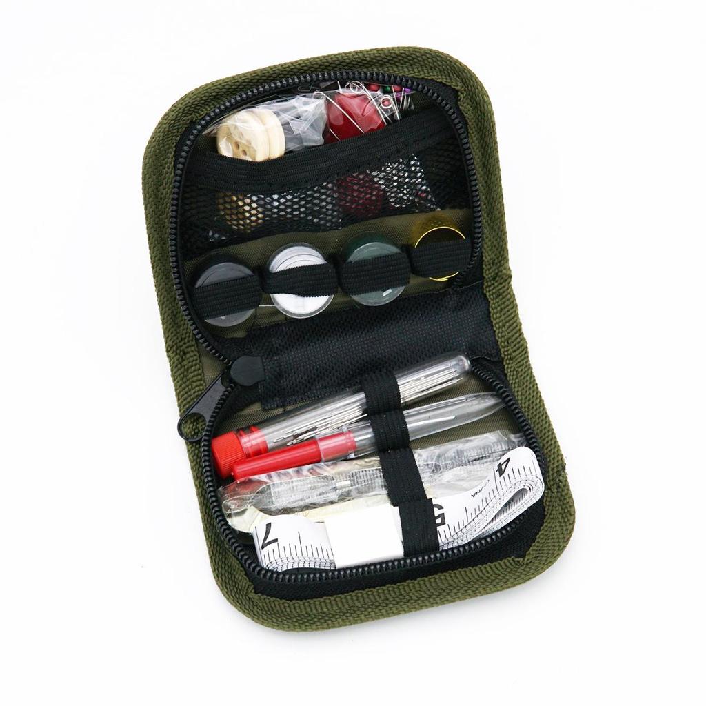 Portable Needle & Thread Box: Household Sewing & Mending Kit