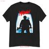 Madman Cult Slasher Film Fan Art T Shirt Vintage Washed Stylish Unisex Streetwear Soft Fashion Stretched Breathable Slightly