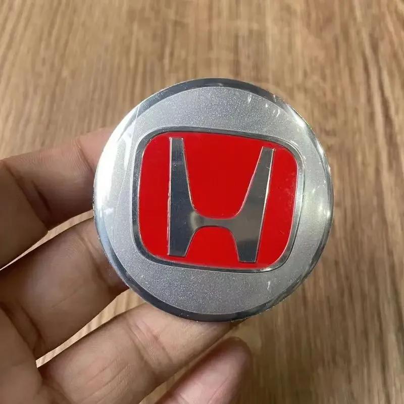 4 Bucăți 56mm Capac Central Butuc Roată Mașină Embleme Autocolante Accesorii Pentru Honda Civic FIT Accord Prelude CRV 5th City CRZ CRX Jazz Acura