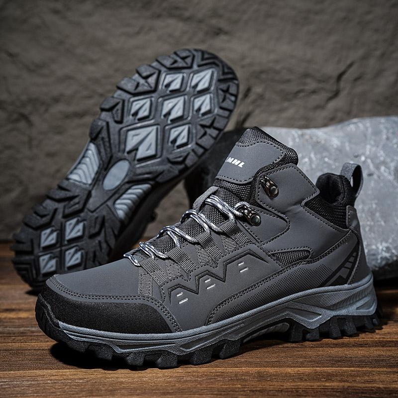 Unisex Outdoor Hiking Boots Men Breathable Waterproof Women Non Slip Lace Up Climbing Sneakers Trekking Hiking Shoes Large Size
