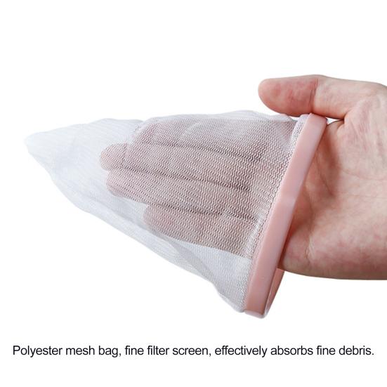 3Pcs Pet Hair Remover Washing Machine Anti-winding Lint Catcher Reusable Floating Hair Filtering Mesh Bag Clothes Laundry Hair Filter