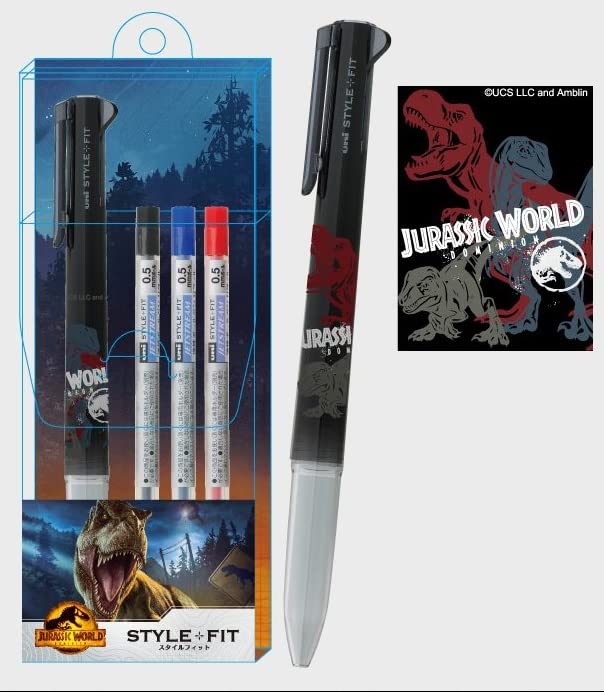 Ensky Jurassic World Dominion Style Fit Holder X 12 X Made of PC Resin Tri-Color 1, Approx. 146.2 15.7 Mm,