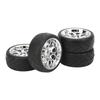 4PCS 110 RC Wheels Strong Cushioning High Abrasion Resistance RC Tires Rubber RC Car Tires for