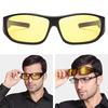Okulary przeciwsłoneczne do samochodu do jazdy nocnej, gogle ochronne, okulary do jazdy nocnej, unisex, ochrona UV, akcesoria do wnętrza