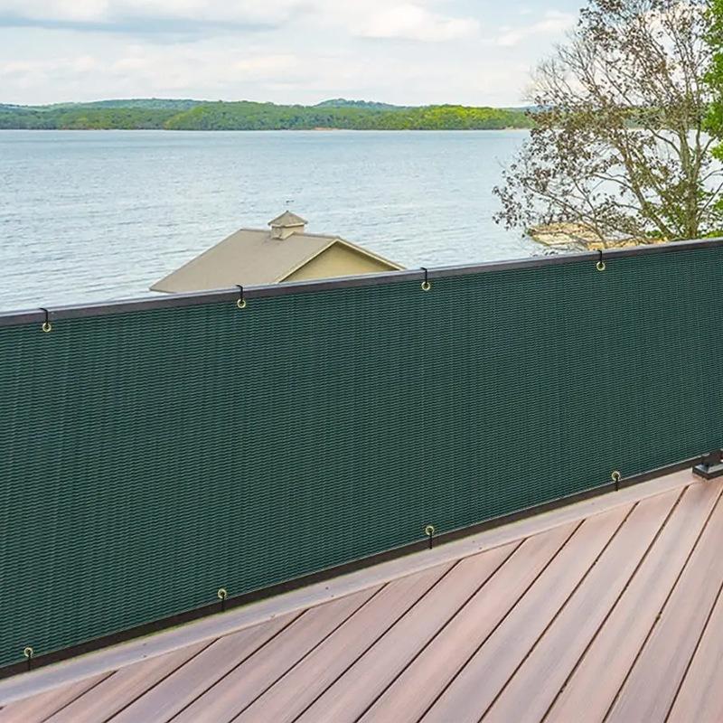 Edge Wrapping Punching Sunshade Net Thickened Encrypted Outdoor Courtyard UV Resistant Mesh Fabric Insulated Cooling Pool Carport Sunscreen Net