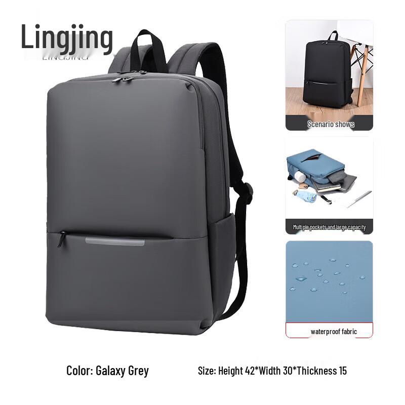 

Lingjing Men s Business Laptop Backpack