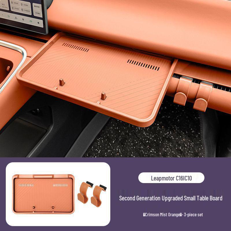 Autotisch und Aufbewahrungsbox für Leapmotor C10/C16 - Beifahrersitz und Mittelkonsole mit Haken