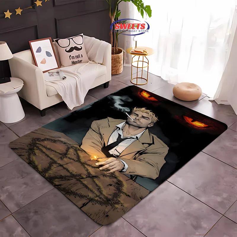 

DC Constantine Large Area Carpet, Living Room and Bedroom Household Items, Kid s Room Sofa Mat, Doormat Floor Anti-slip Rug,Gift 40x60cm (16x24in)