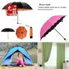 Ultra Light-Blocking Waterproof Pongee Fabric Anti-UV Rainproof Umbrella Silk