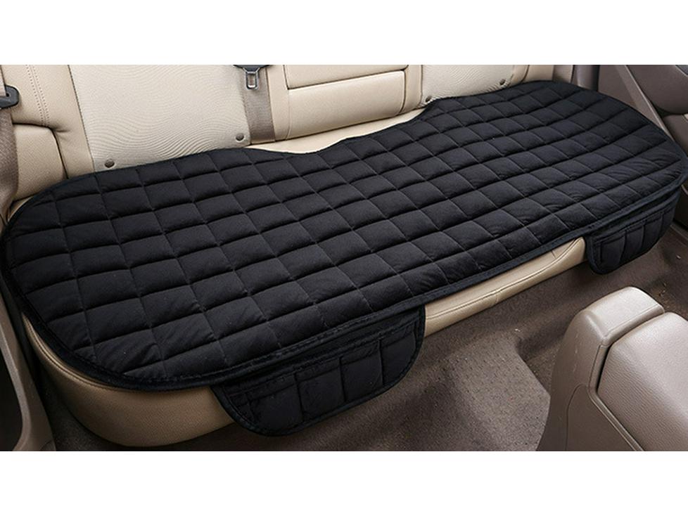 Plush Winter Car Seat Cushion Set: Thickened Wool for Warmth