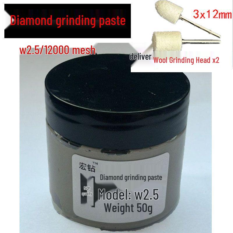 Diamond Polishing & Sharpening Paste with Beeswax for Jade Jewelry & Mold Mirror Finish