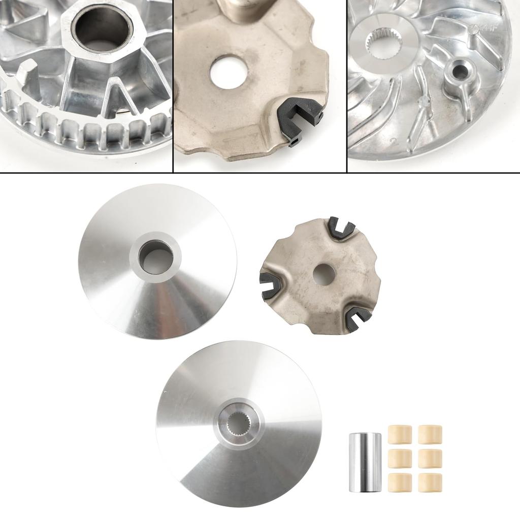 Frezon Front Clutch Variator Kit for 22123-K44-V00 22110-K44-V00 Fit Honda NSC110 Vision ACH110 Beat 110 Front Primary Variator Clutch Kit