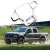 Car Steering Wheel Panel Decorative Cover Trim Sticker for Ford F-150 F150 2021 2022 2023 2024 Car Styling Inner Accessories