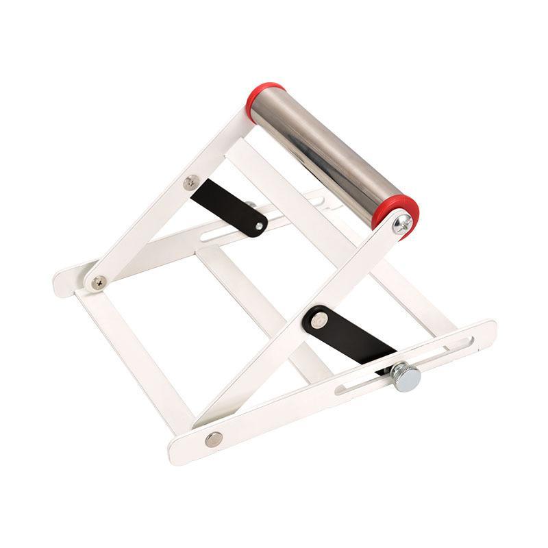 Adjustable Cutting Machine Material Support Stand With Stainless Steel Roller Portable for Outdoor Job Site Wood Metal Cutting