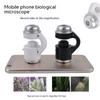 Mobile Phone Magnifier Universal 30X Glass Lens Camera Clip Microscope Universal Portable Illuminant Identification Loupe Lupa