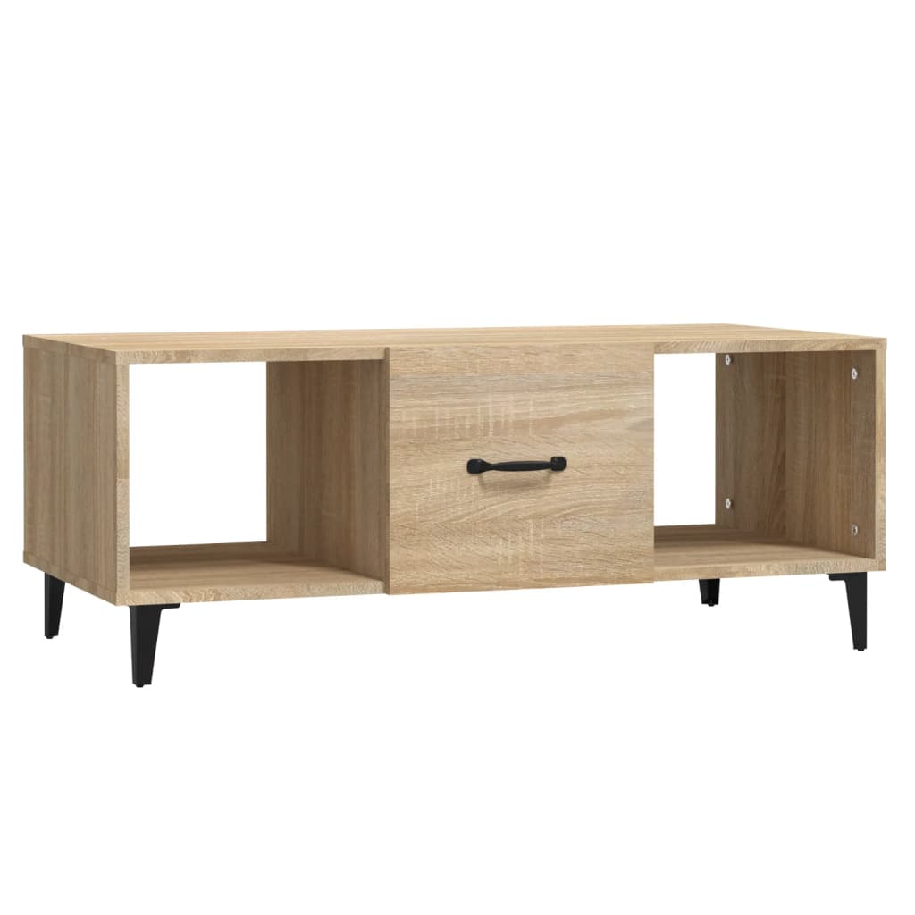 Coffee Table, Sonoma Oak, 102x50x40cm, Wood-based Material