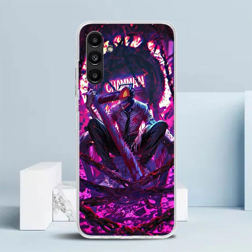 C-Chainsaw Mans Denji Phone Case For Samsung Galaxy A17 A37 A57 A16 A15 A14 A13 A56 A55 A54 A53 A36 A35 A34 A33 A26 A25 A24 A23