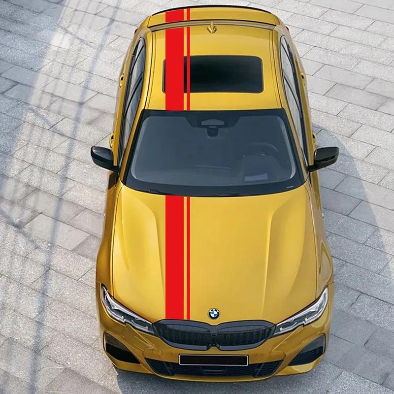 1PC Various Style Car Body PVC Stickers Simple Stylih Slender Pattern Vinyl Film Decals For BMW 3 Series Auto Tuning Accessories