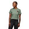 Beullaegdaiamondeu Faded Crop Top Womens /Pawap752447