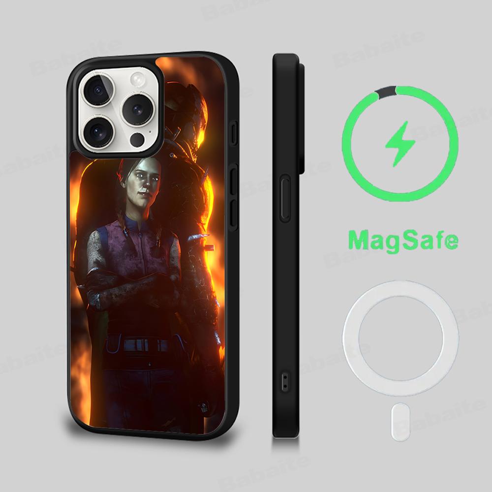 Dead By-Day Lightes Phone Case Magnetic Case For IPhone 18 16 14 13 12 11 15 Pro Max Plus For Magsafe Wireless Charge Cover
