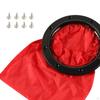 Boat Hatch 6 Inch Black Round Non Slip Inspection with Detachable Cover Replacement Hatches