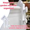 1pc Adjustable Water Pipe Clamp Durable Plastic Hose Holder Multifunctional Mounting Clip Curved Design for Easy Installation